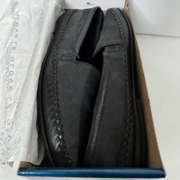 Giorgio Brutini Black Suede Slip-On Men’s Loafers Size 13 - Picture 10 of 13